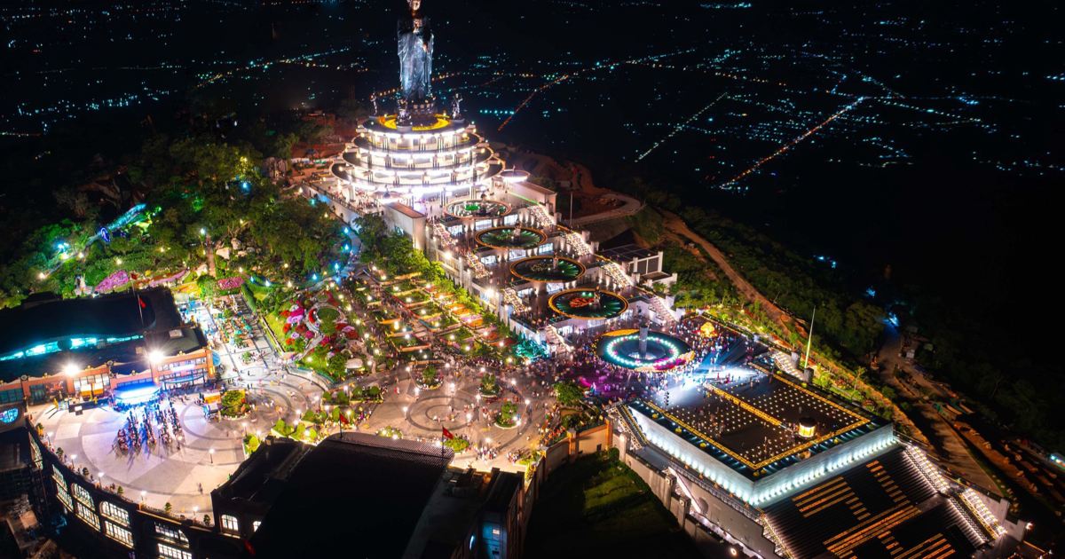 Giao diện dự án Núi Bà Đen