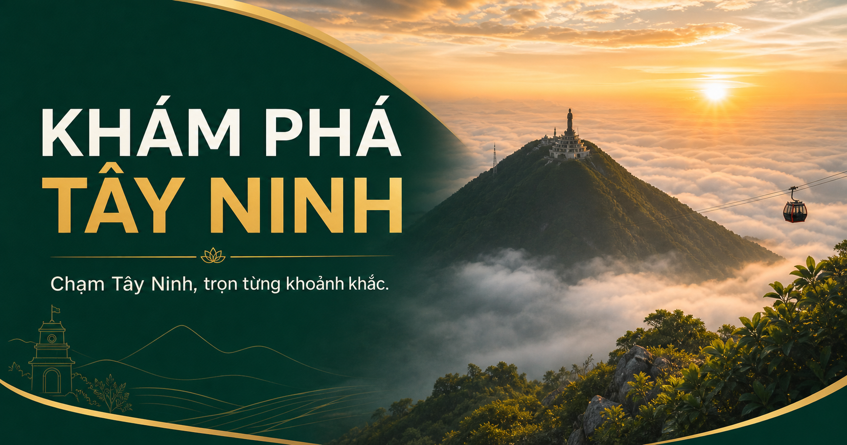 Giao diện ứng dụng Khám Phá Tây Ninh